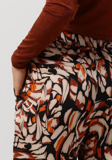 STUDIO AMAYA Pantalon large ANNA en marron - large