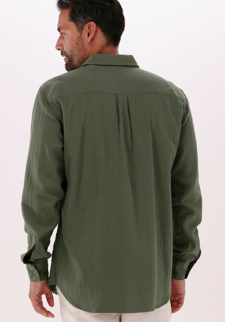 ANERKJENDT Chemise décontracté AKKONRAD MUSSELIN SHIRT Olive - large