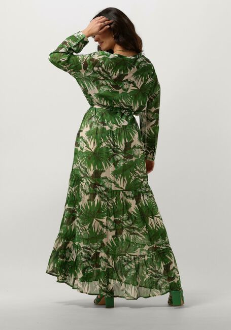 Groene LOLLYS LAUNDRY Maxi jurk NEELL MAXI DRESS LS - large