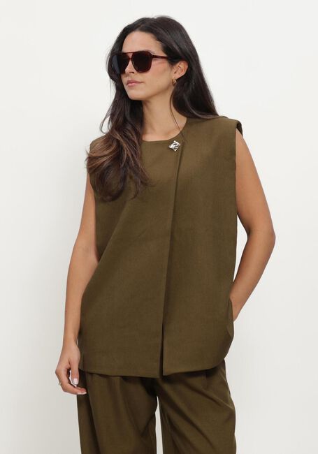 Y.A.S. Gilet YASCOLERA WAISTCOAT S en vert - large