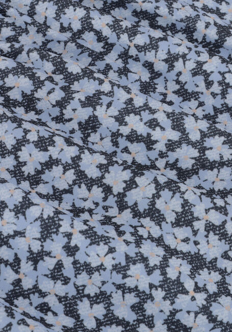 NOBELL Mini-jupe NINEZ DENIM FLOWER SKIRT en bleu - large