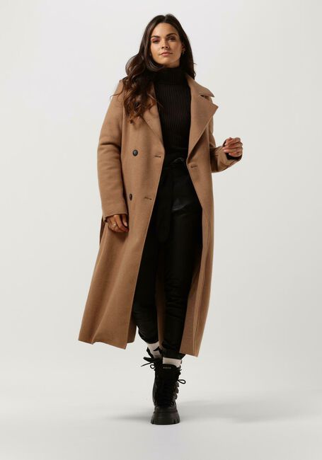 BEAUMONT Manteau BELTED COAT en camel - large