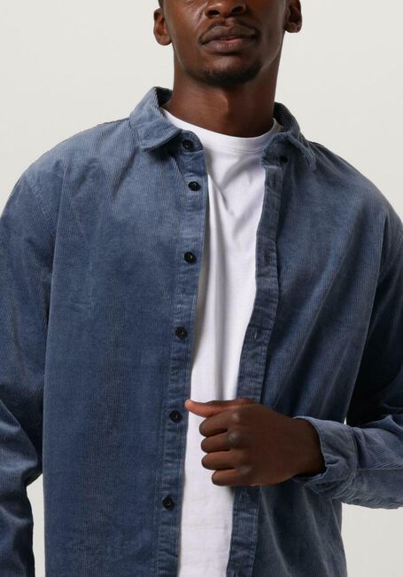 ANERKJENDT Surchemise AKLEIF CORDUROY SHIRT Bleu clair - large