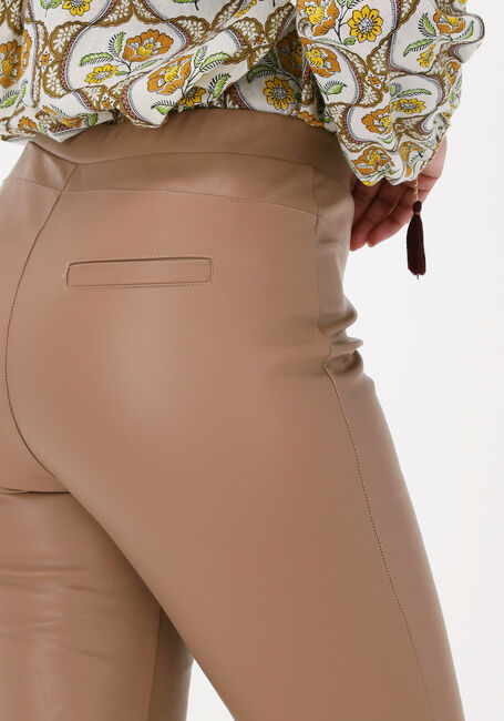 SIMPLE Legging ECO LEATHER PANTS en marron - large