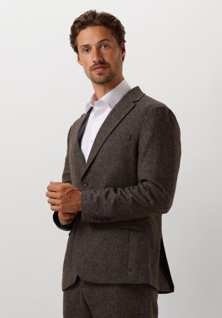 SELECTED HOMME SLHSLIM-REED WOOL BLZ Vestons en marron - large