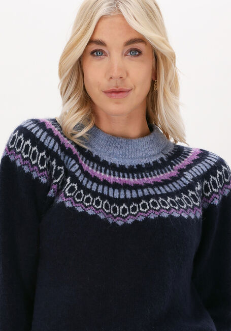 Blauwe LOLLYS LAUNDRY Trui LANA JUMPER - large