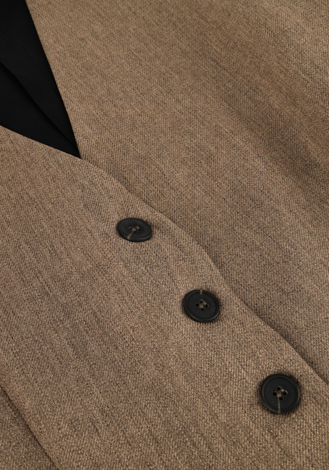 ACCESS Gilet D44-2158-158 en marron - large