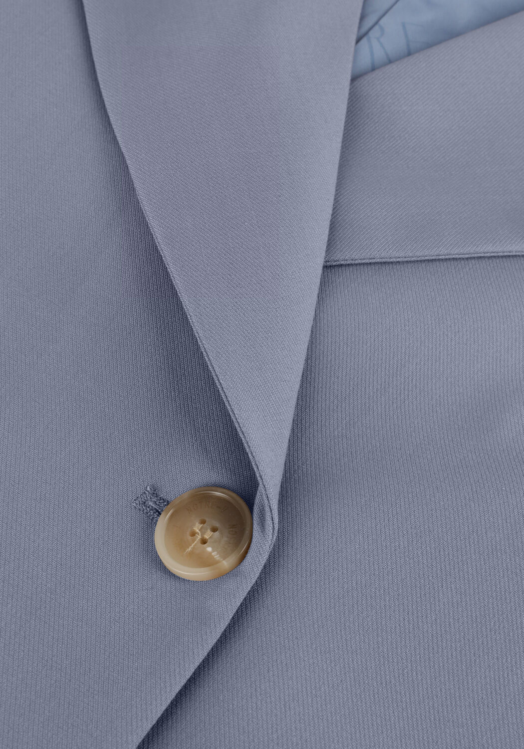 Lichtblauwe NOTRE-V Jassen NV-DARON BELTED COAT - large