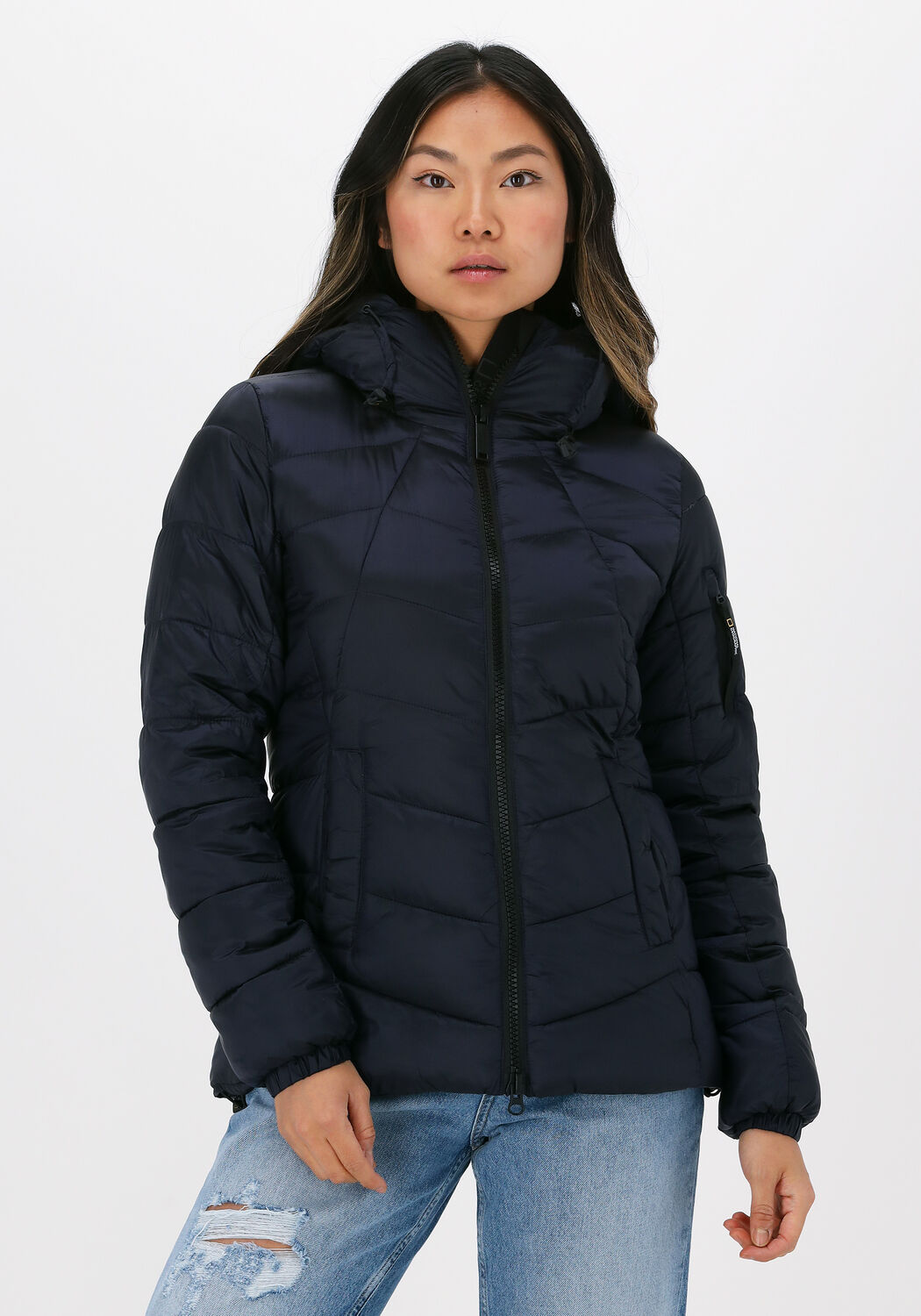 NATIONAL GEOGRAPHIC Veste matelasse RE DEVELOPED Bleu fonce Omoda