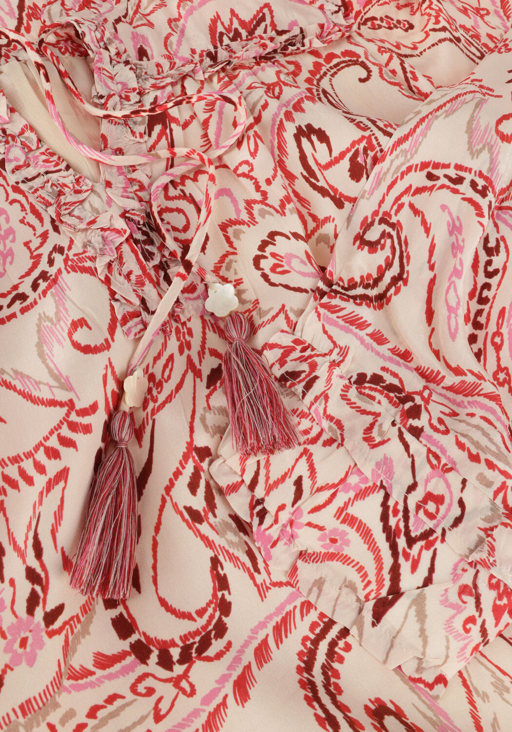 MOLIIN Robe midi ROSALIE en marron - large