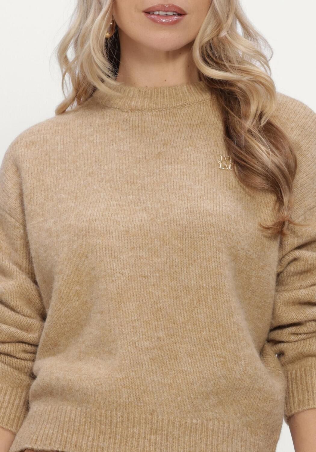 JOSH V Pull IZE SWEATER en marron - large