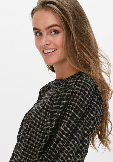 BY-BAR Mini robe BOBBIE CHECK DRESS en noir - large