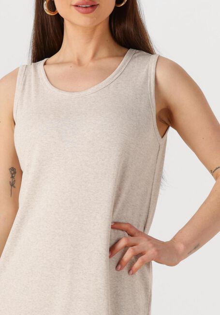 Gebroken wit WITHBLACK Maxi jurk WBLDORDI LONG TANK DRESS - large