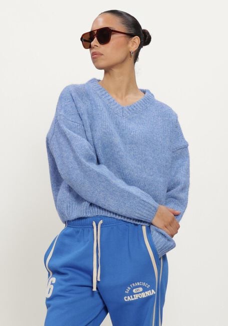 PENN & INK Pull JUMPER en bleu - large