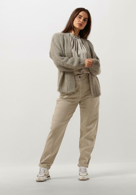 SUMMUM Barrel jeans BARREL FIT PANTS VINTAGE COMF STRETCH TWILL Crème - large