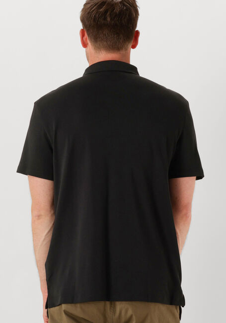 CALVIN KLEIN Polo SS SUPIMA CHEST EMB en noir - large