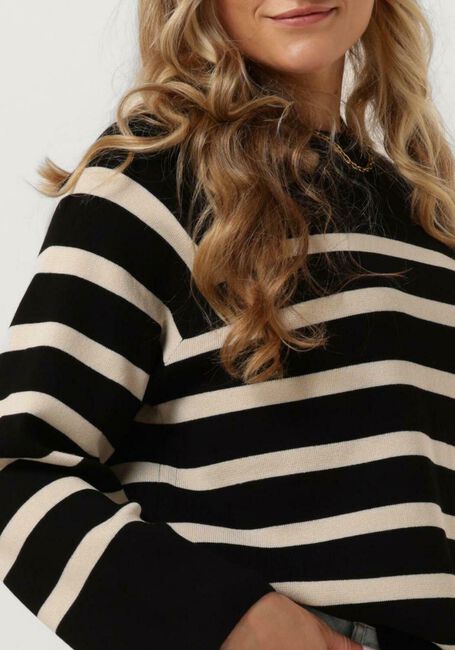 OBJECT Pull OBJESTER LS KNIT TOP en noir - large