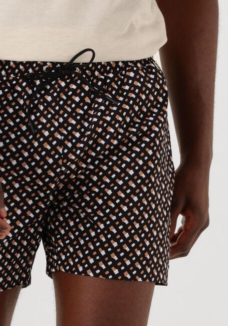 BOSS BLACK Shorts de bain MANU en noir - large