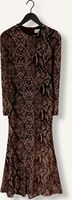 ROUGE EDIT Robe maxi ROUSARI LS MAXI DRESS en marron ROUGE EDIT Robe maxi ROUSARI LS MAXI DRESS en marron - medium