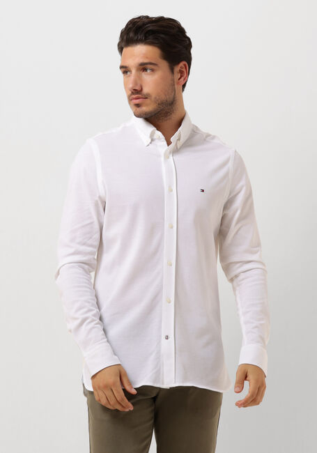TOMMY HILFIGER Chemise classique 1985 KNITTED SF SHIRT en blanc - large