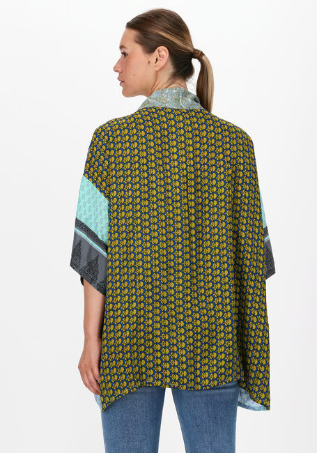 Blauwe SISSEL EDELBO Kimono LOTUS SHORT MIX KIMONO - large