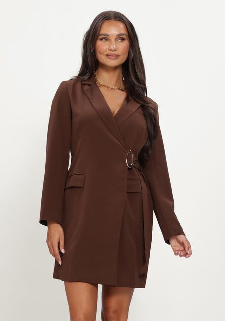 YDENCE Mini robe DRESS CARMEL en marron - large
