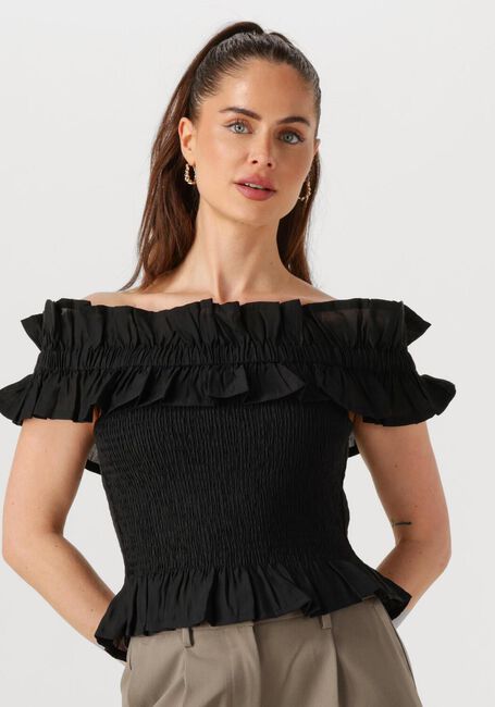 Zwarte COPENHAGEN MUSE Top CM MOLLY BLOUSE - large