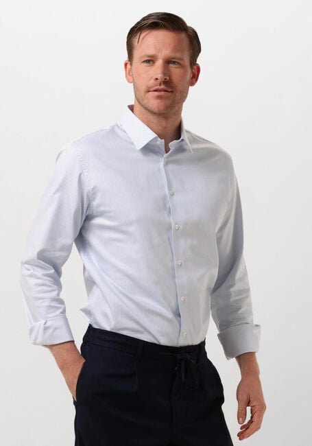 SELECTED HOMME Chemise classique SLHSLIM-PERFORMANCE SHIRT LS NOOS en bleu - large