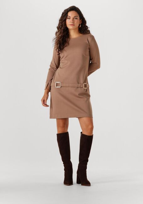 ANA ALCAZAR Mini robe A DRESS CLASP en beige - large