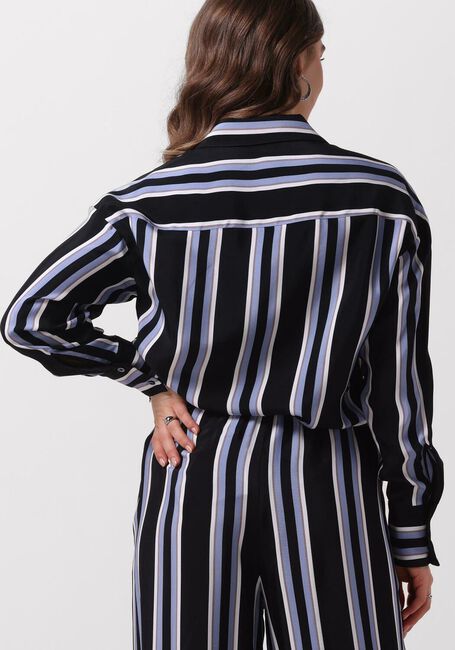 Zwarte VANILIA  BLOUSE STRIPED FIT ADJUSTABLE - large