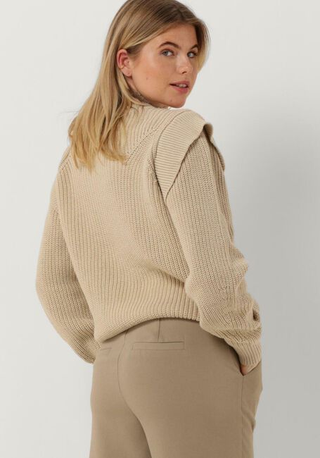 Beige MINUS Trui ARYA KNIT PULLOVER - large