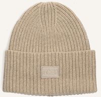 Taupe MSCH COPENHAGEN Muts KARA BADGE BEANIE - medium