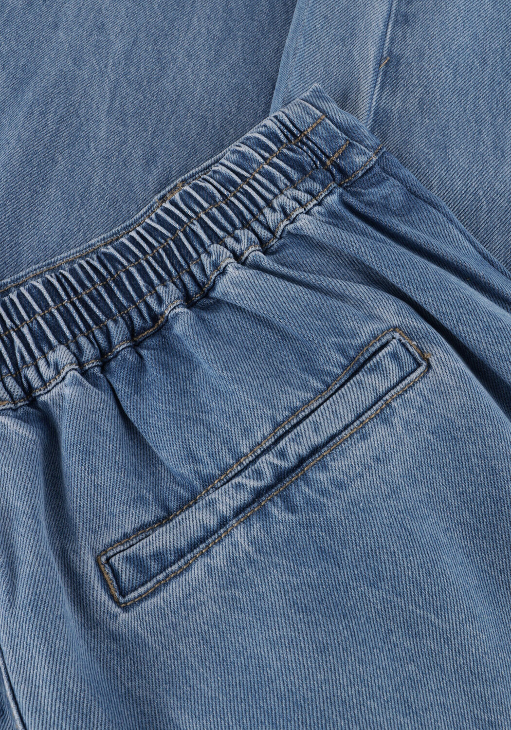 Blauwe OBJECT Wide jeans OBJFRAME LISA WIDE MW PANTS - large