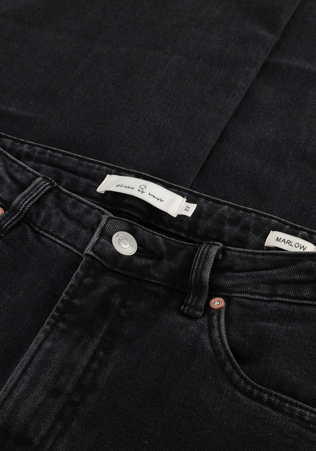 CIRCLE OF TRUST Wide jeans MARLOW DNM en noir - large