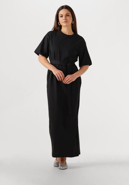 SELECTED FEMME Robe maxi SLFESSENTIAL SS POCKET ANKLE DRESS en noir - large