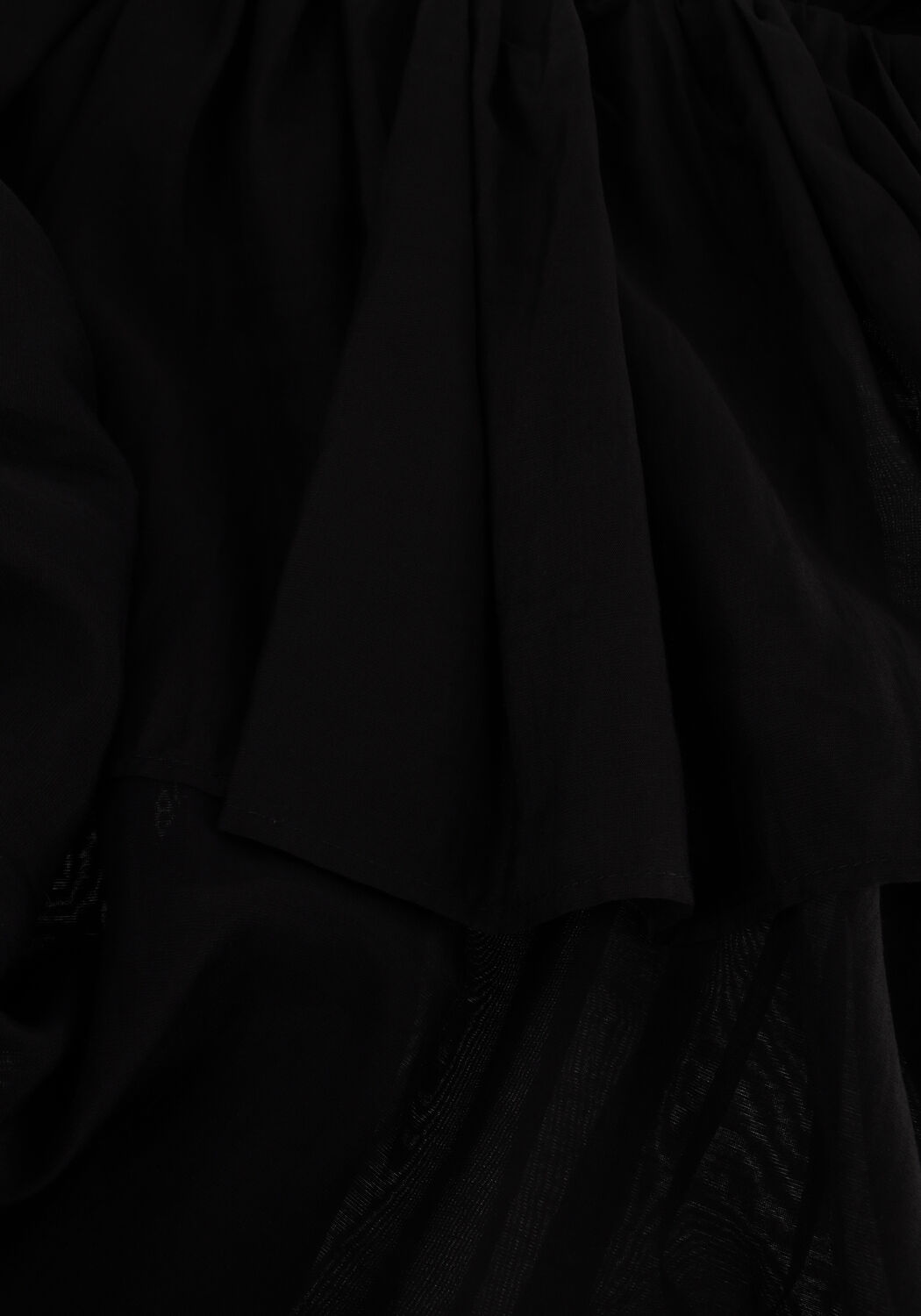 Zwarte COPENHAGEN MUSE Midi jurk CMMOLLY-DRESS - large