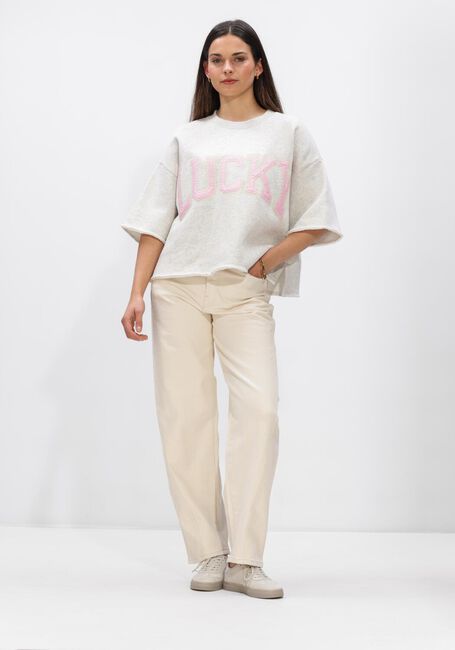 Grijze BY-BAR Sweater WILLOW LUCKY TOP - large