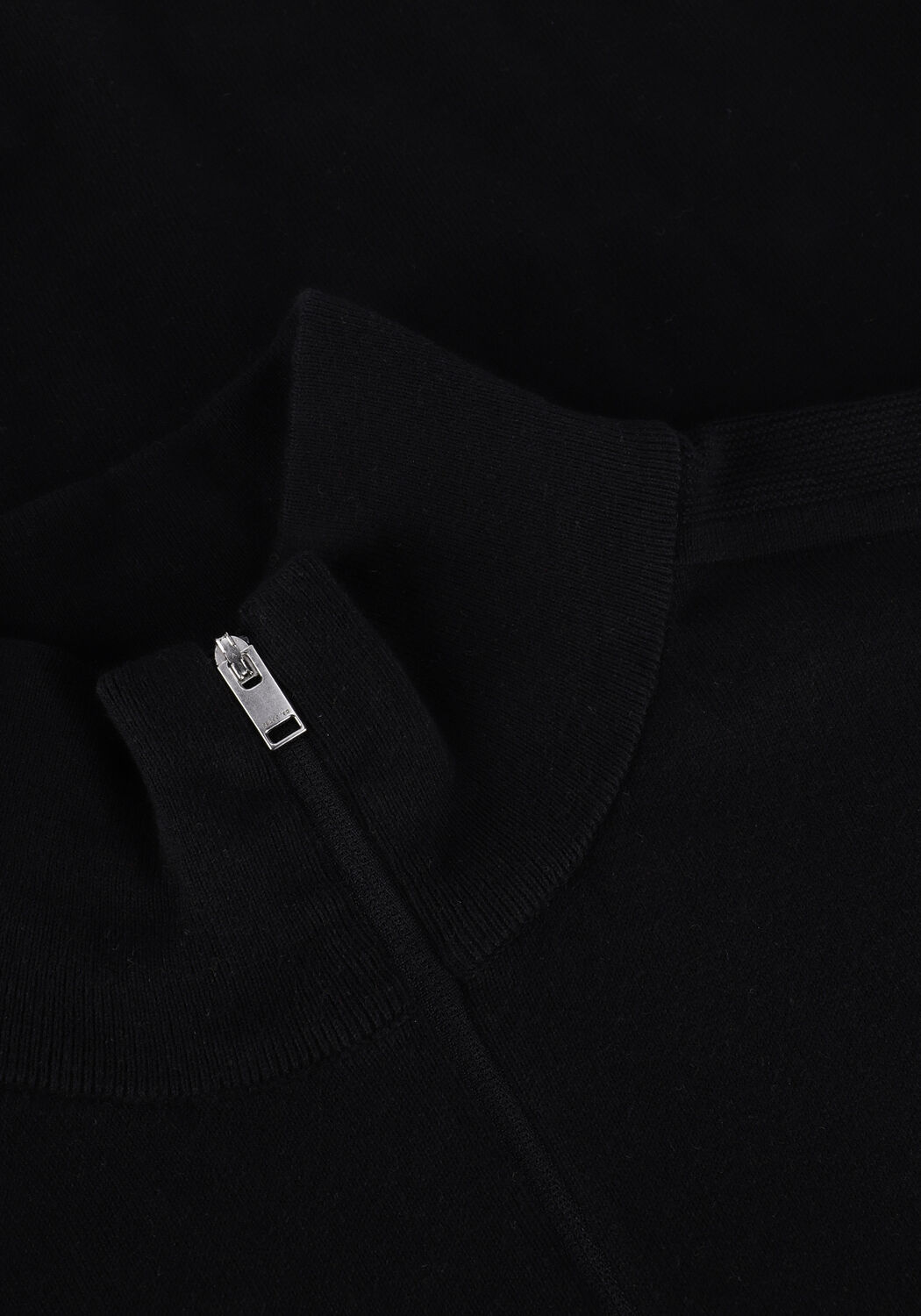 SELECTED MEN Pull SLHBERG HALF ZIP CARDIGAN NOOS en noir - large