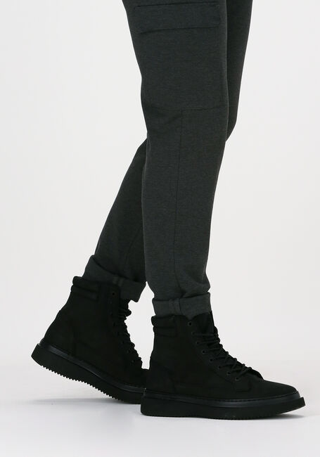 Zwarte NUBIKK Veterboots JONAH DUNE HEREN Zwarte NUBIKK Veterboots JONAH DUNE HEREN - large