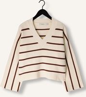 GESTUZ Pull SEBAGZ V-NECK PULLOVER Écru GESTUZ Pull SEBAGZ V-NECK PULLOVER Écru - medium