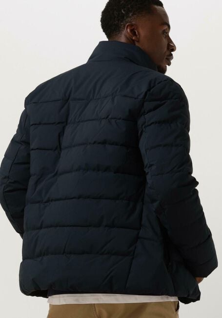 Donkerblauwe PME LEGEND Gewatteerde jas SHORT JACKET AIRGENEER PERFOR STRETCH - large