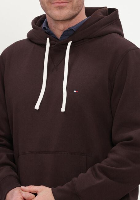 Bruine TOMMY HILFIGER Sweater ESS SEASONAL FLEECE HOODY - large