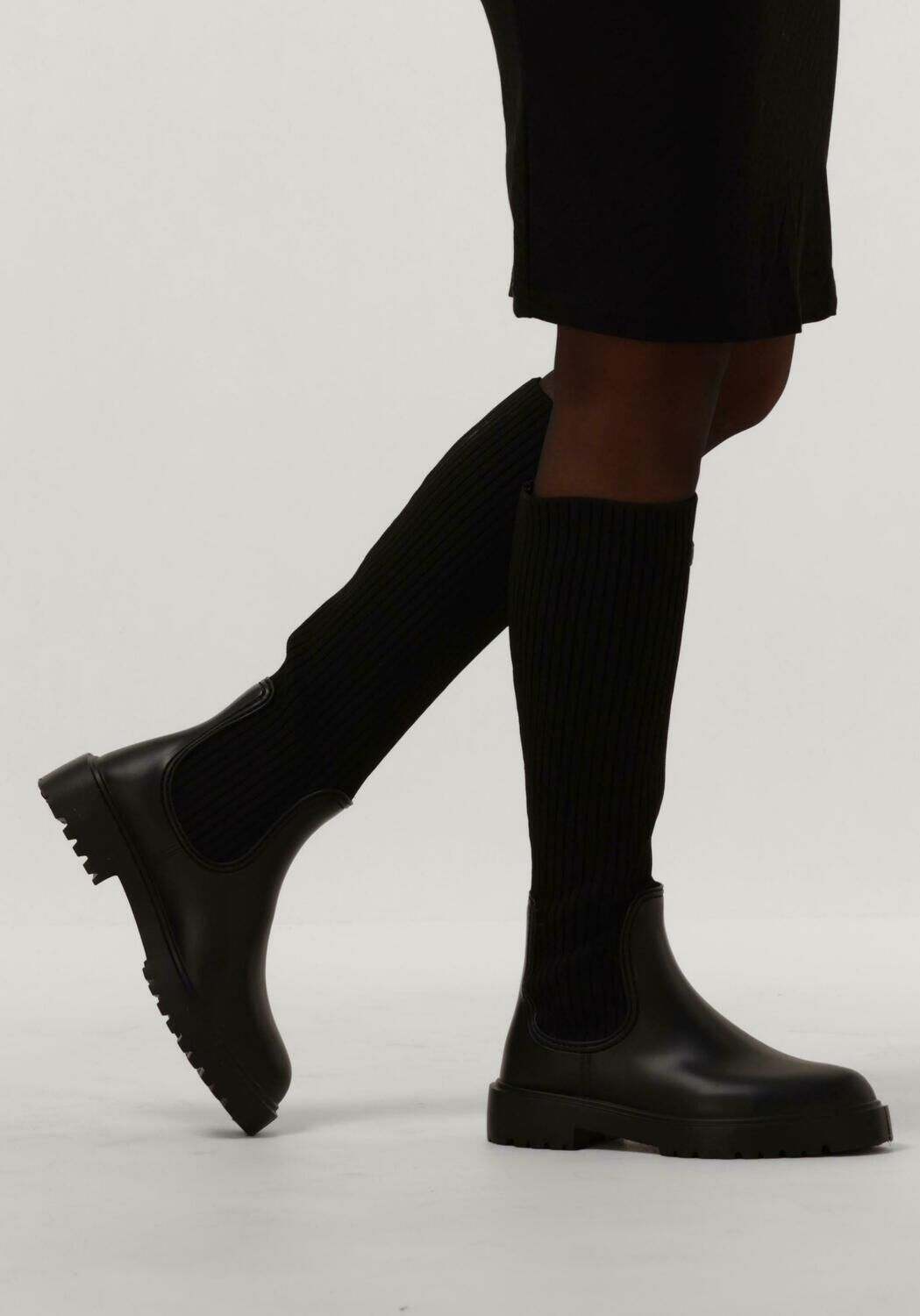 UNISA Bottes hautes FALERCE en noir - large