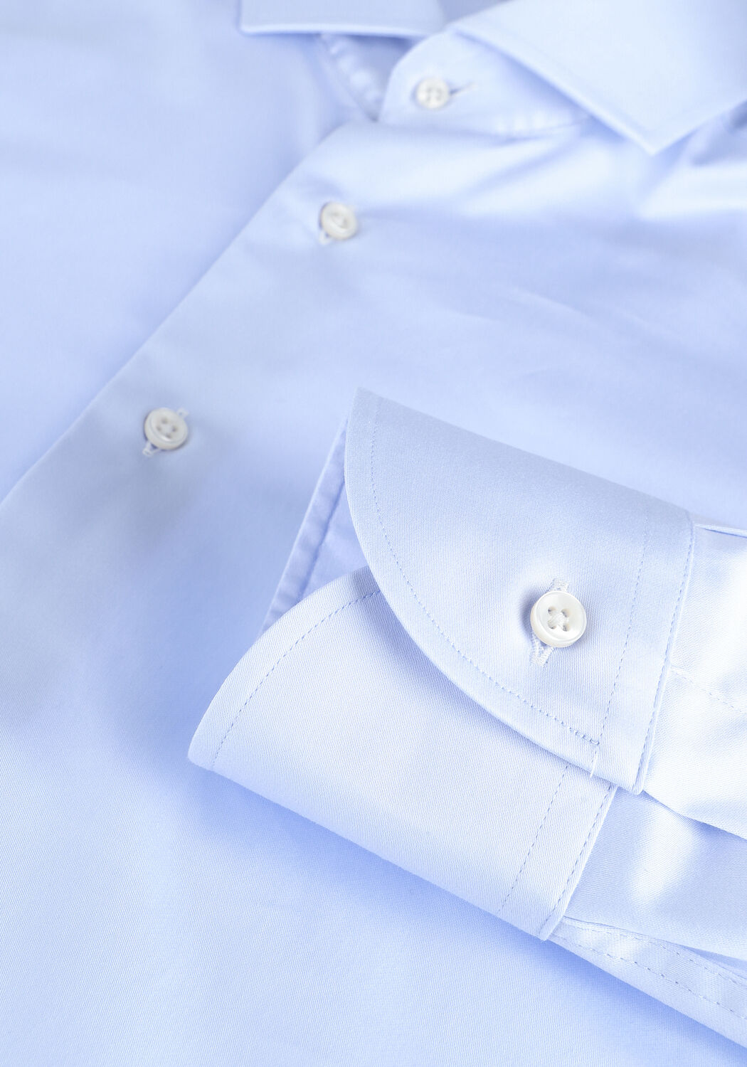 PORTO MILANO Chemise classique MILANO Bleu clair - large