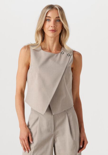CO'COUTURE Gilet VIDACC WRAP VEST en beige - large