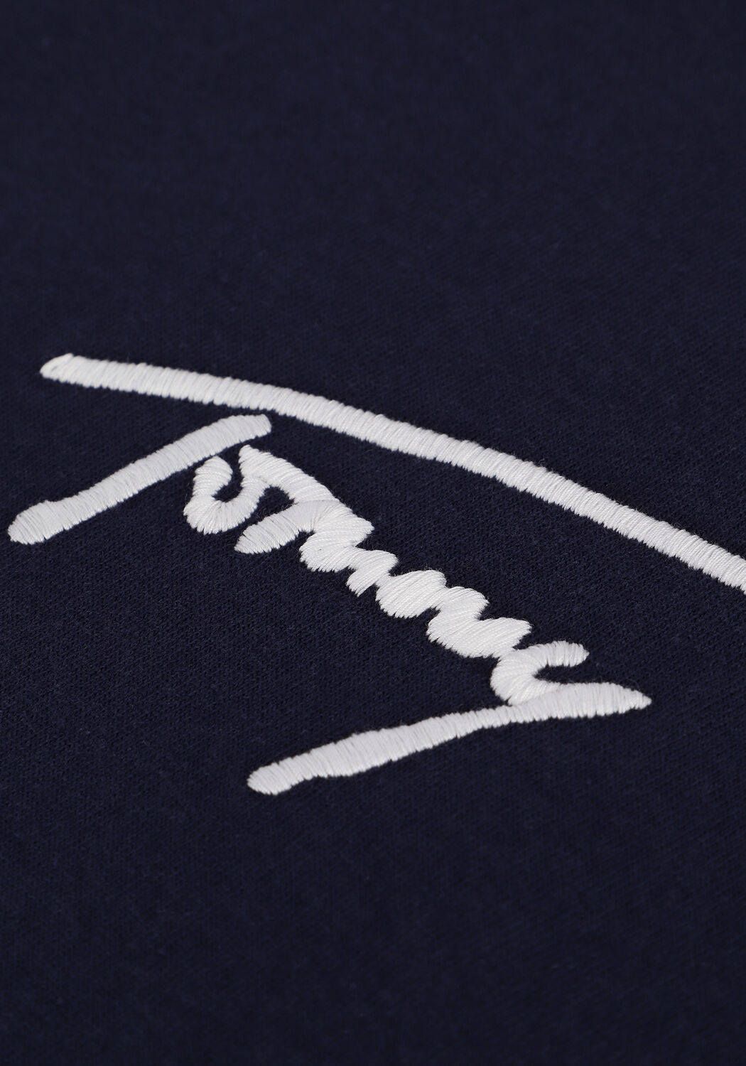 Donkerblauwe TOMMY JEANS T-shirt TJM TOMMY SIGNATURE TEE - large