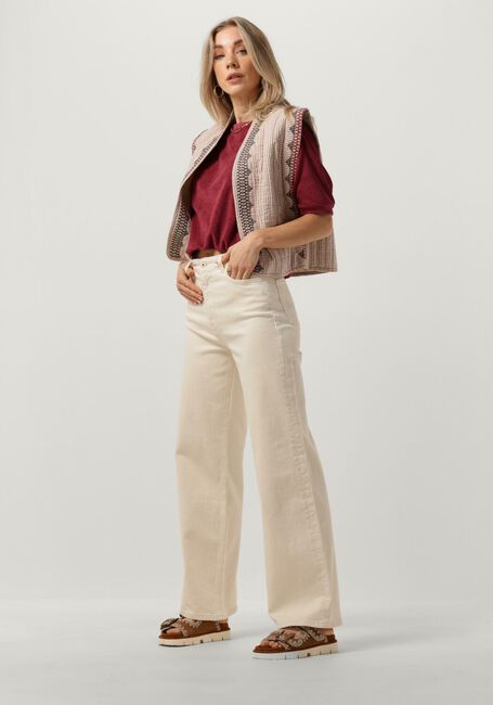 BY-BAR Haut NEVA SLUB TOP Bordeaux - large