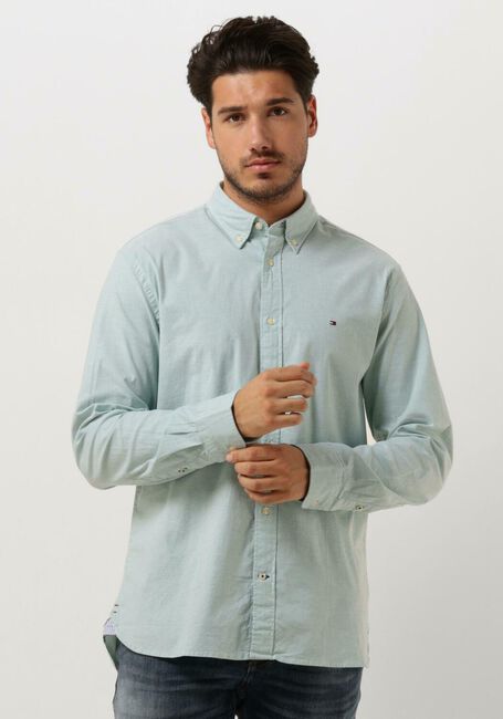 TOMMY HILFIGER Chemise décontracté 1985 FLEX OXFORD RF SHIRT en vert - large