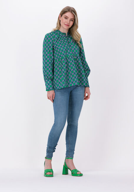 Groene DEA KUDIBAL  BEATRICE NS (CO) - TUNIC WITH VOLUME SLEEVES - large