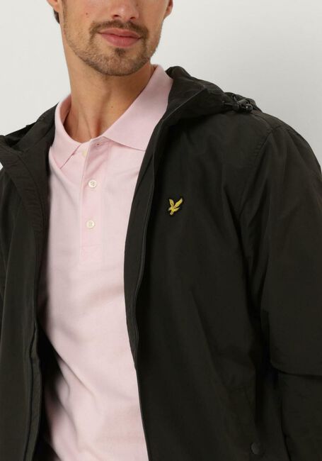 Donkergrijze LYLE & SCOTT Jack ZIP THROUGH HOODED JACKET - large